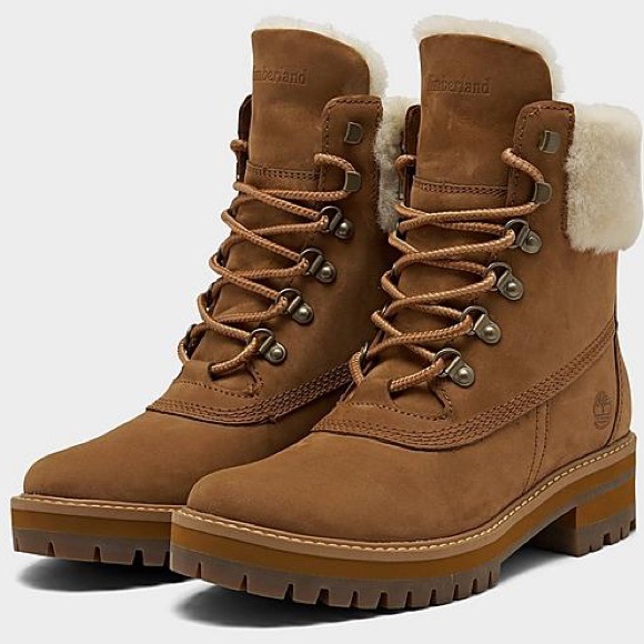 TIMBERLAND COURMAYEUR VALLEY 6 INCH SHEARLING BOOT - Picture 6 of 8